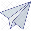 Send Plane Paper  Icon
