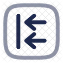 Send Twice Square Arrow Ui Icon