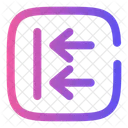 Send Twice Square Arrow Ui Icon