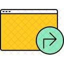 Send webpage  Icon