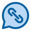 Chat Senden Chat Link Symbol