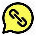 Chat Senden Chat Link Symbol