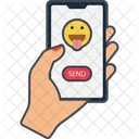 Emojis senden  Symbol