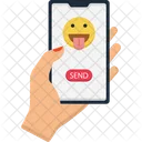 Emojis senden  Symbol