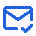 Sended Letter Mail Icon