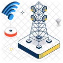 Sendemast Strommast Strommast Symbol