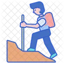 Senderismo Icono
