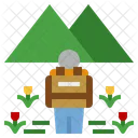 Senderismo  Icono