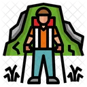 Senderismo  Icono