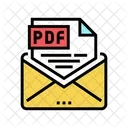 Sending Pdf File Icon