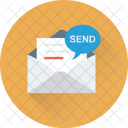 Sending Email Icon - Download in Flat Style