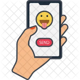 Sending emojis  Icon
