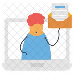 Sending Mail  Icon