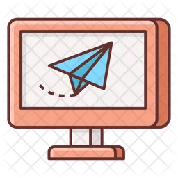 Sending Mail  Icon