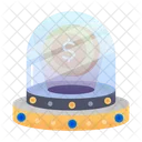 Sending Money Bird Cash Icon