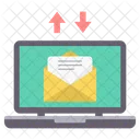 Sending Receiving Mail Sending Receiving Icon