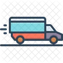 Versand LKW Logistik Symbol