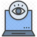 Verfolgung Kontrolle Auge Icon