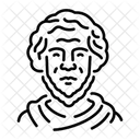 Seneca Philosoph Gelehrter Romer Symbol
