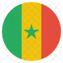 Senegal National Country Icon