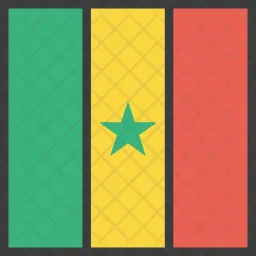 Senegal Flag Ícone