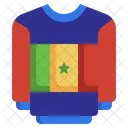 Senegal Tshirt Flags Icon