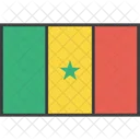 Senegal Africano Pais Ícone