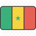 Senegal Africano Pais Ícone