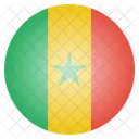 Senegal National Country Icon