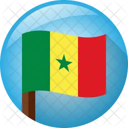 Senegal Flag Icon