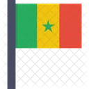 Senegal National Country Icon