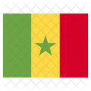 Senegal Pais Nacional Ícone