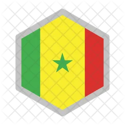 Senegal, Flag Icono