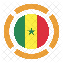 Senegal Flag Icon