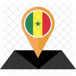 Senegal Flag Icon