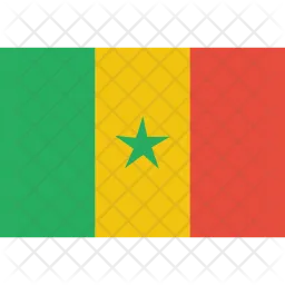 Senegal Flag Ícone