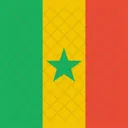 Senegal Flag World Icon