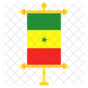 Senegal Country National Icon