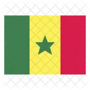 Senegal Flag  Icon