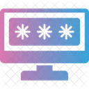 Senha Do Computador De Seguranca Computador Bloqueio Ícone
