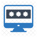 Senha Do Computador Senha Do Sistema Login Ícone