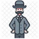Isir Senhor Homem Rico Da Inglaterra Icon