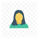 Senhora Mulher Empresaria Icon