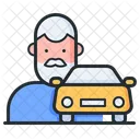 Senior Driver  Icon