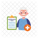 Senior life insurance  Icon