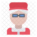 Senora Claus Claus Papa Noel Icono