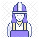 Señora trabajadora  Icon