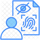 Sensitive Information Privacy Data Icon