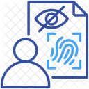 Sensitive Information Privacy Data Icon