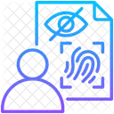 Sensitive Information Privacy Data Icon